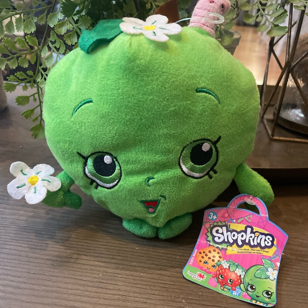 Shopkins Green Apple 🍏 Blossom Plush Stuffed Toy